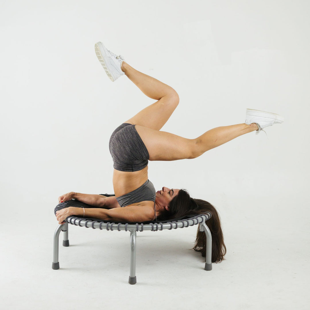 JumpSport 350 PRO Trampoline, Cardio Workout Equipment, 39", Graphite (Open Box)