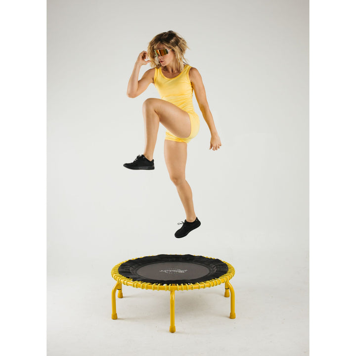 JumpSport 350 PRO Fitness Trampoline, Cardio Workout Equipment, 39 Inch, Radiate