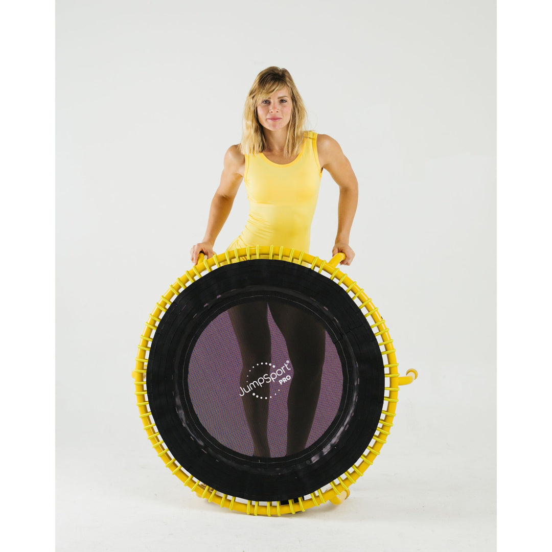 JumpSport 350 PRO Fitness Trampoline, Cardio Workout Equipment, 39" (Open Box)