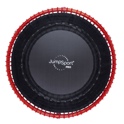 JumpSport 350 PRO Fitness Trampoline, Cardio Workout Equipment, 39 Inch, Ignite - VMInnovations