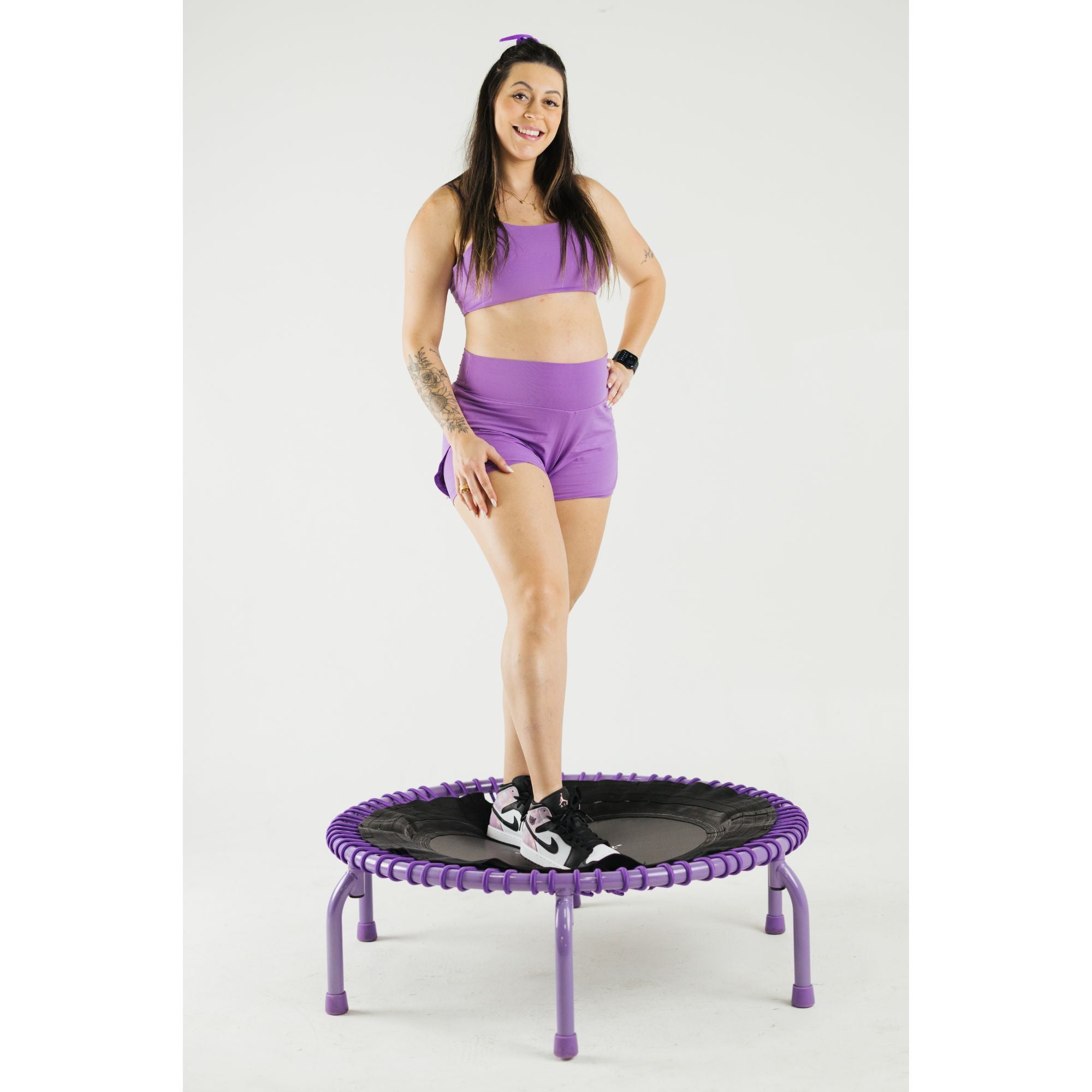 JumpSport 350 PRO Fitness Trampoline, Cardio Workout Equipment, 39" (Open Box) - VMInnovations