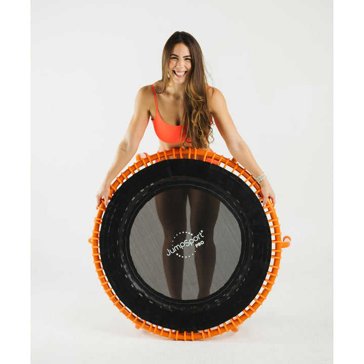 JumpSport 350 PRO Fitness Trampoline, Cardio Workout Equipment, 39 Inch, Energize