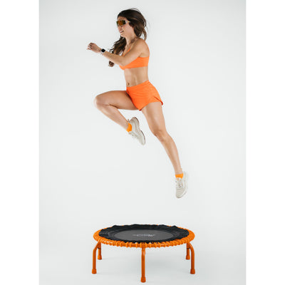 JumpSport 350 PRO Fitness Trampoline, Cardio Equipment, 39', Energize (Open Box)
