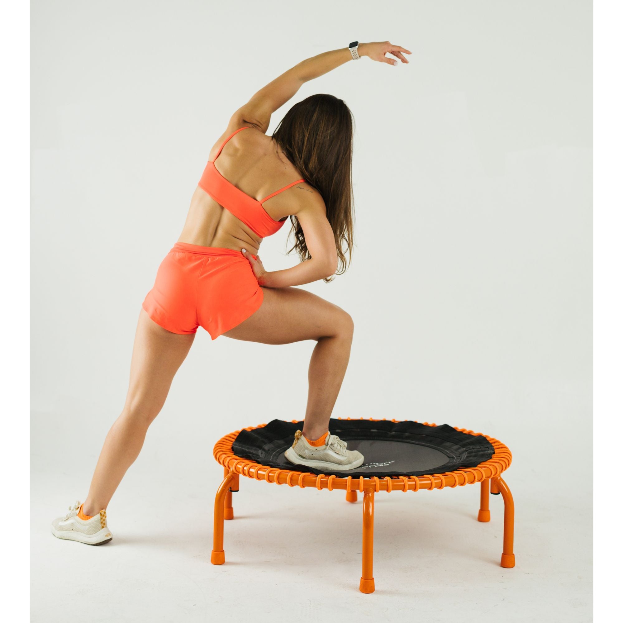 JumpSport 350 PRO Fitness Trampoline, Cardio Equipment, 39', Energize (Open Box)