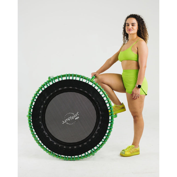 JumpSport 350 PRO Fitness Trampoline, Cardio Workout Equipment, 39 Inch, Thrive