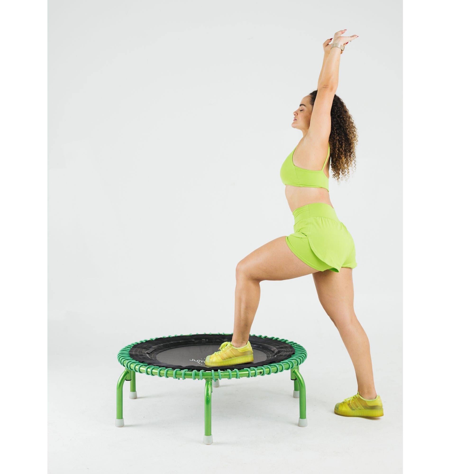 JumpSport 350 PRO Fitness Trampoline, Cardio Workout Equipment (Open Box)