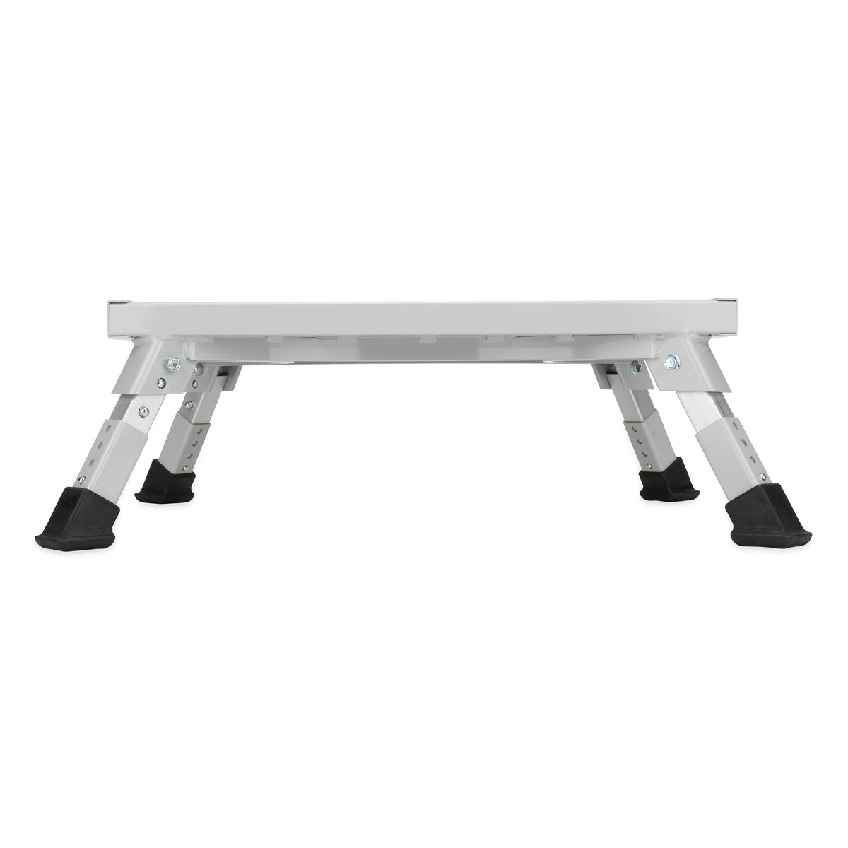 Camco Folding Aluminum Step Stool, Adjustable Height for RV and Trailers (Used) - VMInnovations
