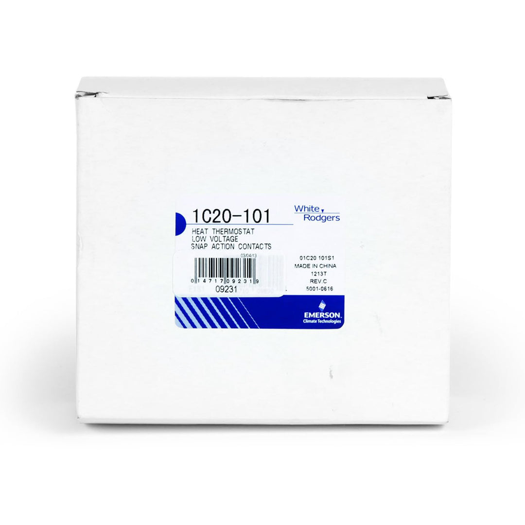 Camco RV Home Thermostat, Wall Mount, Control Temp, Heat Only, White (Open Box)