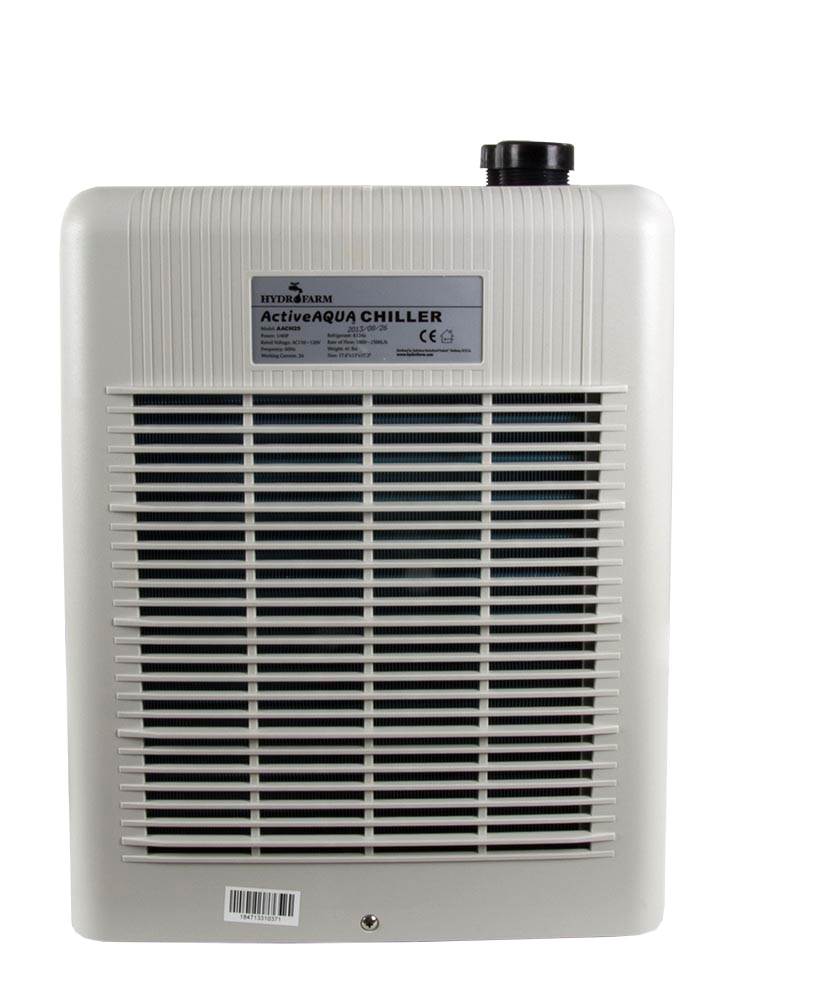 HYDROFARM AACH25 Active Aqua Chiller Refrigeration Unit 1/4 HP (Open Box)