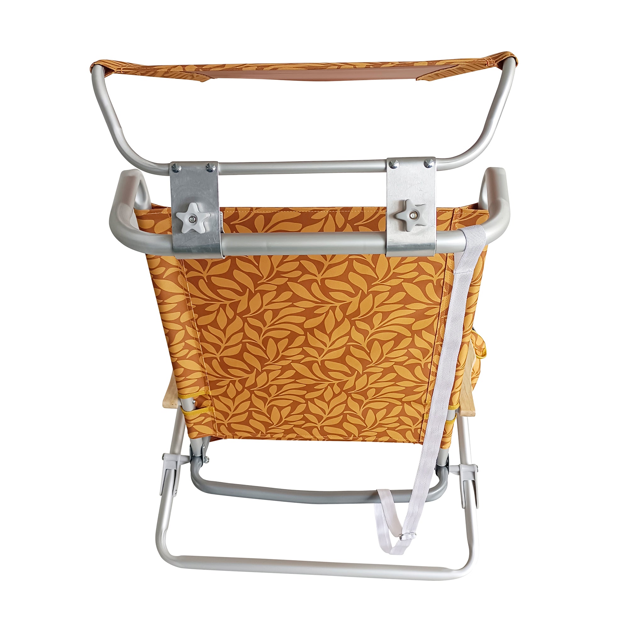 Bliss Hammocks Folding Beach Chair, Backpack Recliner with Canopy, (Used)
