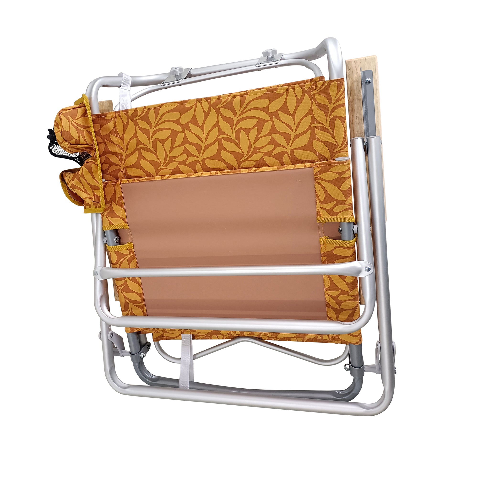 Bliss Hammocks Folding Beach Chair, Backpack Recliner with Canopy, (Used)