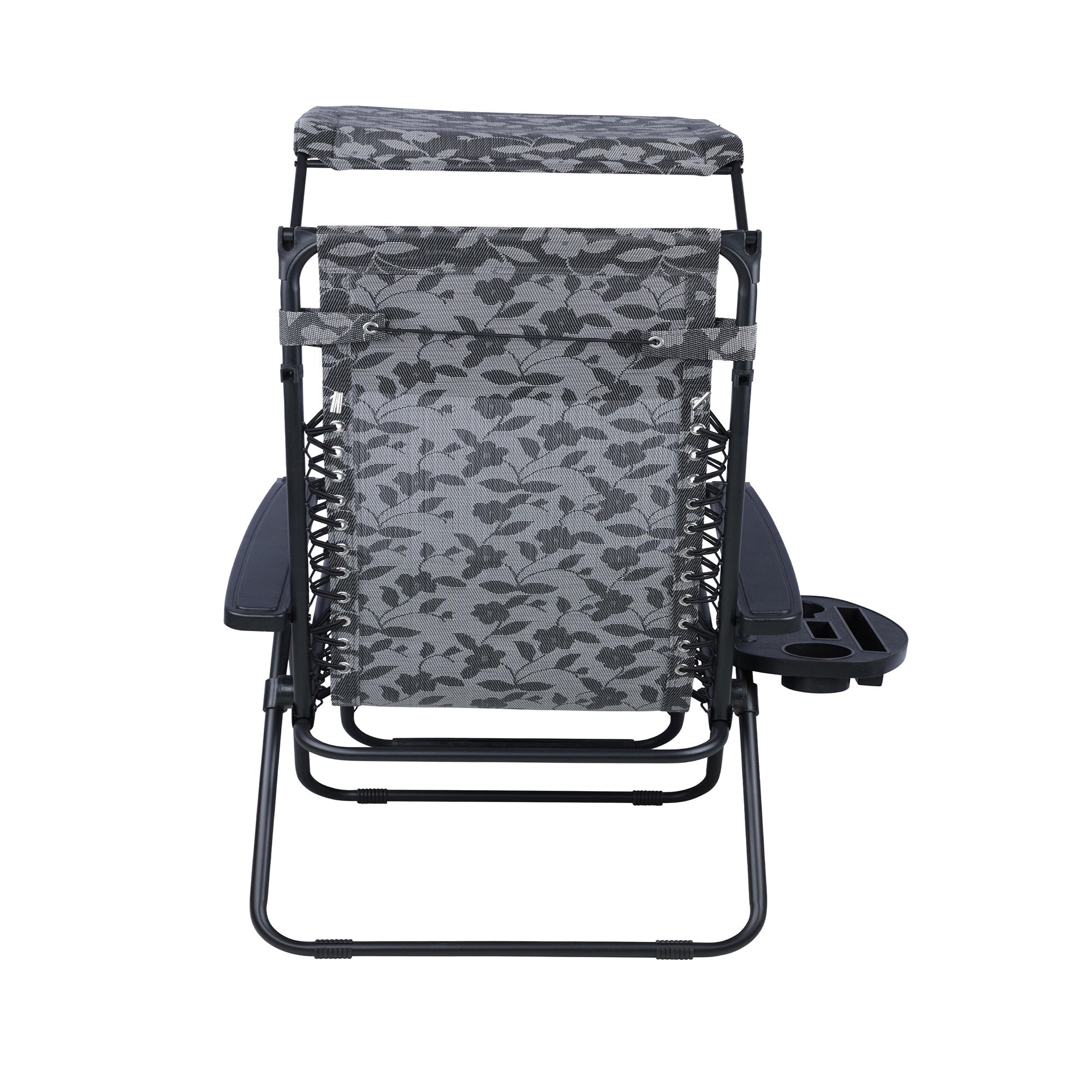 Bliss Hammocks 2 Pack 33" Wide XXL Zero Gravity Outdoor Lounge Chair with Canopy