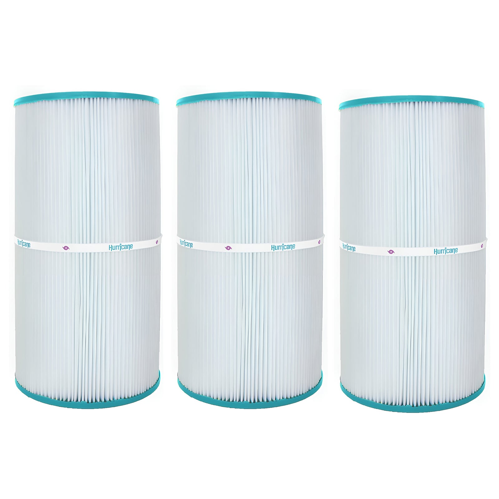 Hurricane Replacement Spa Filter Cartridge for PA40 and Unicel C-7442, 3 Pack - VMInnovations