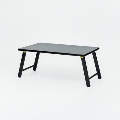 PJ Wood Folding Laptop Desk Tray Bed Table for Computer Work, Black (Open Box) - VMInnovations