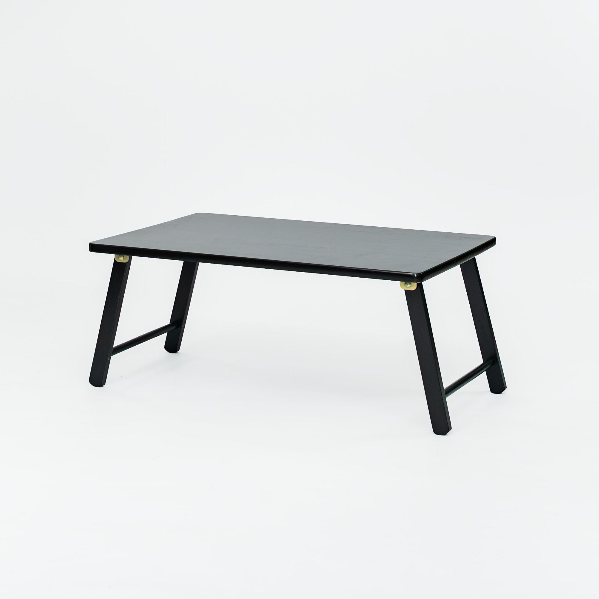PJ Wood Folding Laptop Desk Tray Bed Table for Computer Work, Black (Open Box) - VMInnovations