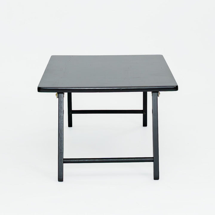 PJ Wood Folding Laptop Desk Tray Bed Table for Computer Work, Black (Open Box)