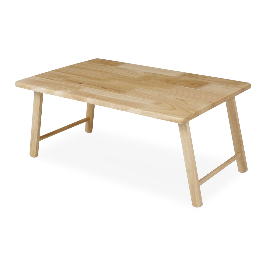 PJ Wood Folding Laptop Desk Tray Portable Bed Table for Computer Work (Open Box)