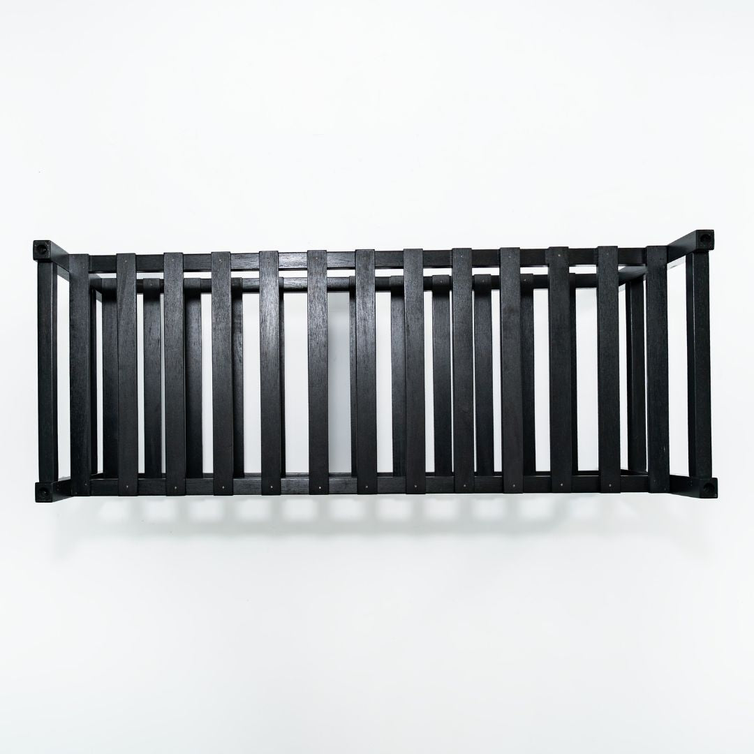 PJ Wood Stackable Wood Shoe Rack Organizer Shelf Closet Bedroom(Open Box) - VMInnovations