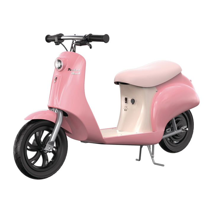 Razor Pocket Mod Miniature Euro-Style Electric Scooter for Ages 8+, Capri - Pink