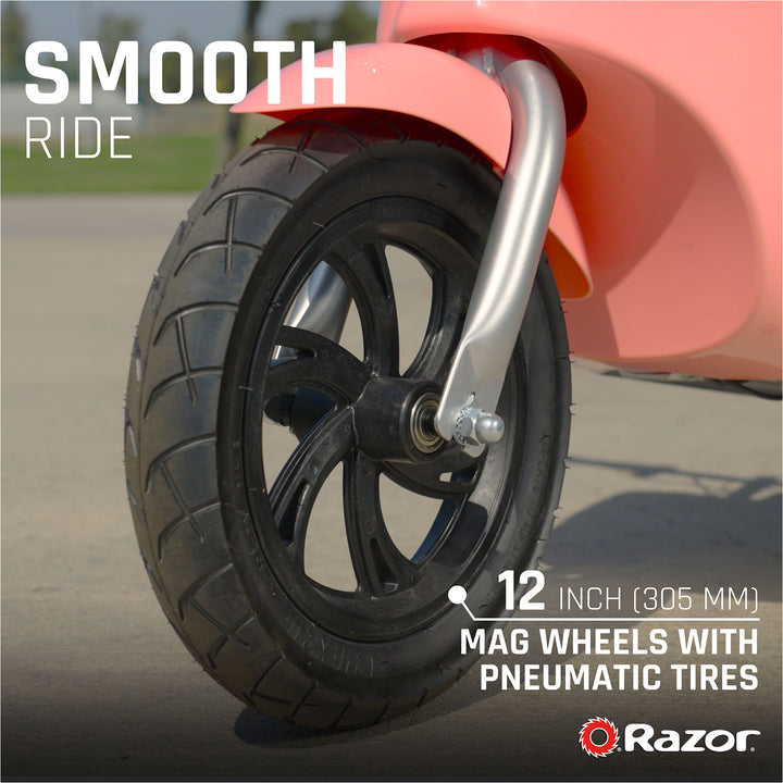 Razor Pocket Mod Miniature Euro-Style Electric Scooter for Ages 8+ (Open Box)