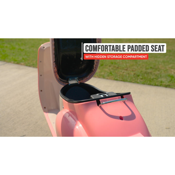 Razor Pocket Mod Miniature Euro-Style Electric Scooter for Ages 8+, Capri - Pink