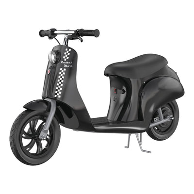 Razor Pocket Mod - Miniature Electric Scooter for Ages 8+, Onyx-Black (Open Box) - VMInnovations