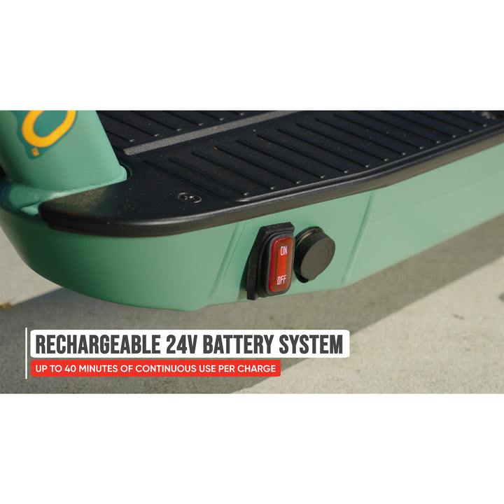 Razor Power Core XLR150 Electric Scooter Outdoor Ride-On Toy, Ages 13+, Sea Foam