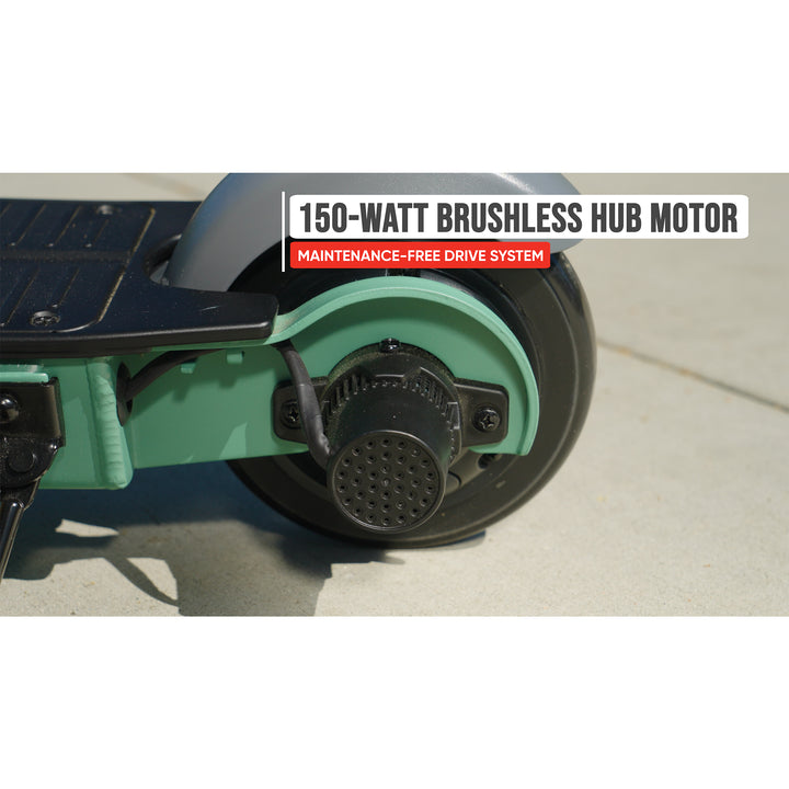 Razor Power Core XLR150 Electric Scooter Outdoor Ride-On Toy, Ages 13+, Sea Foam