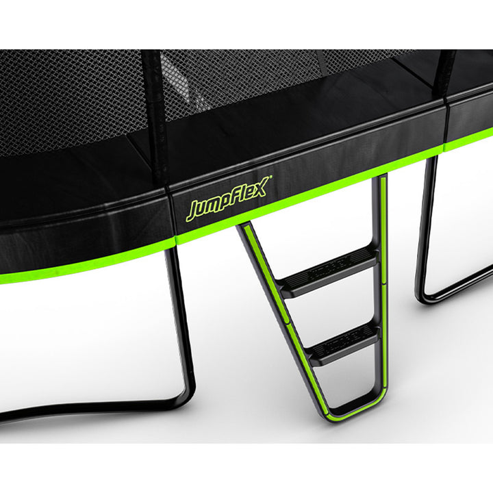 JumpFlex MEGA 19' Trampoline Outdoor Jumping Play Set w/ SMARTSHADE Canopy Cover - VMInnovations