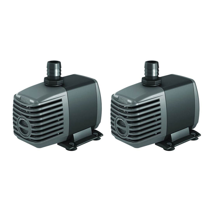 Active Aqua 250GPH Submersible Hydroponics Aquarium Water Pump, 2 pack