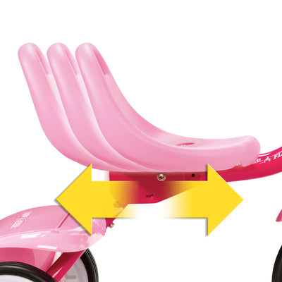 Radio Flyer Kids Readily Assembled Fold 2 Go Trike with Storage Bin, Pink (Used) - VMInnovations