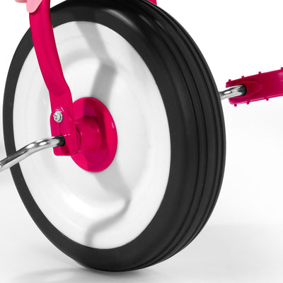 Radio Flyer Kids Fold 2 Go Trike with Storage Bin, Pink (Damaged)