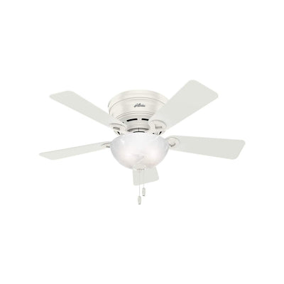 Hunter Fan Company 42-Inch Haskell Ceiling Fan Light, Fresh White (Open Box)