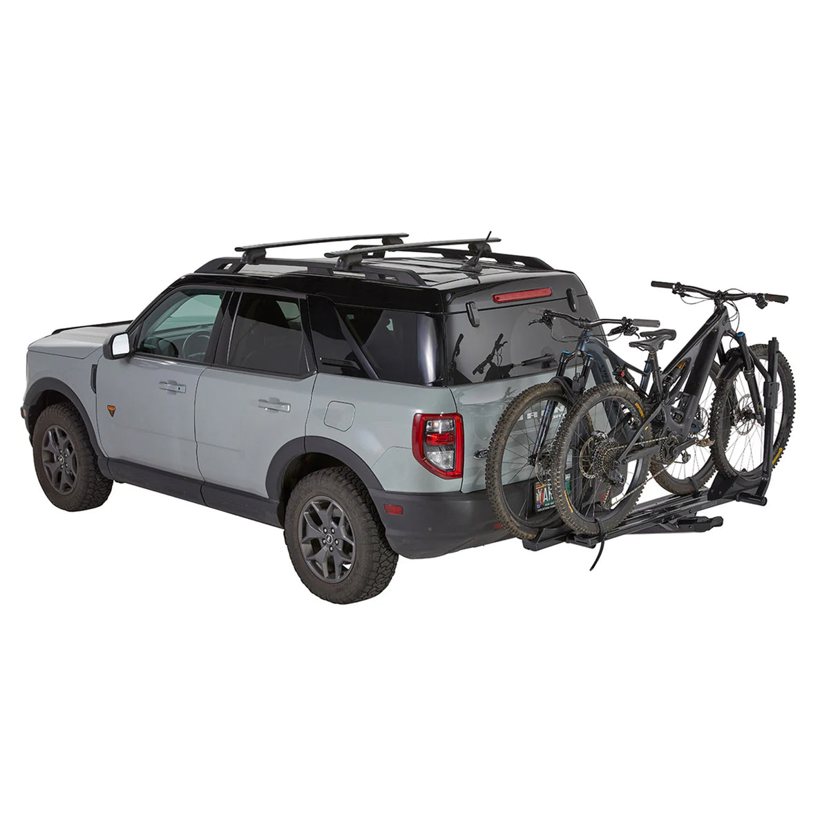 Yakima StageTwo 2" Premium Platform 2 Bike Tray Hitch Rack, Anthracite(Open Box)