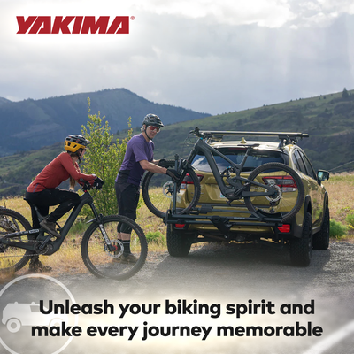 Yakima StageTwo 2" Premium Platform 2 Bike Tray Hitch Rack, Anthracite(Open Box)