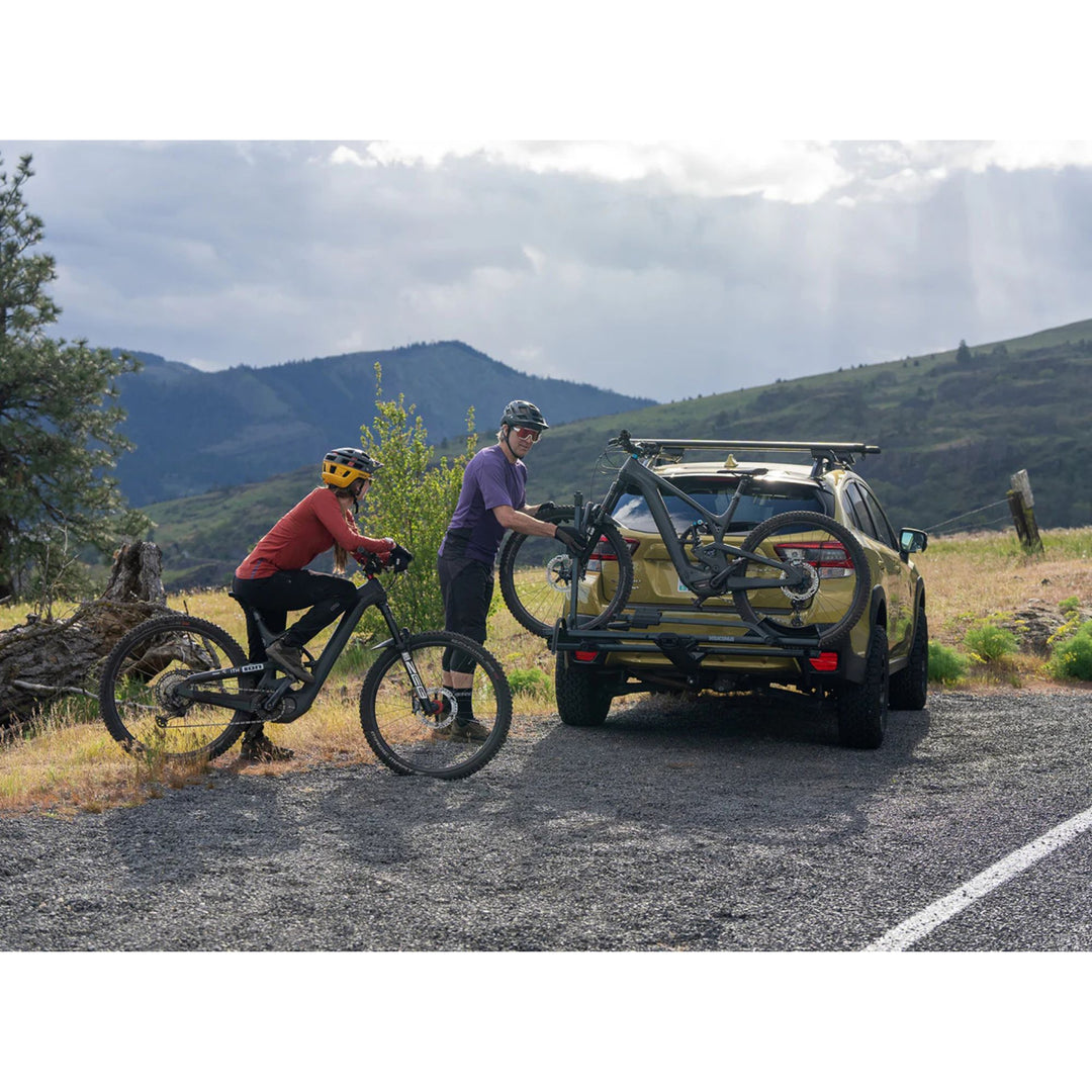 Yakima StageTwo 2" Premium Platform 2 Bike Tray Vehicle Hitch Bike Rack, Slate