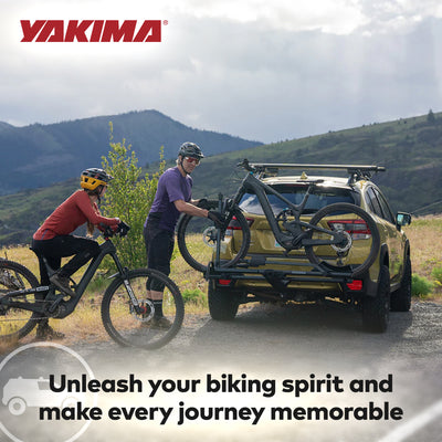 Yakima StageTwo Add-On Premium Platform 2 Bike Tray Hitch Bike Rack, Anthracite - VMInnovations