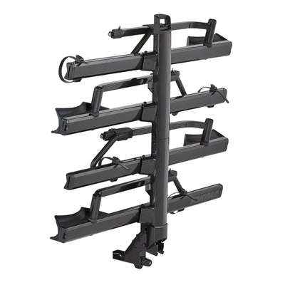 Yakima StageTwo Add-On Premium Platform 2 Bike Tray Hitch Bike Rack, Anthracite - VMInnovations