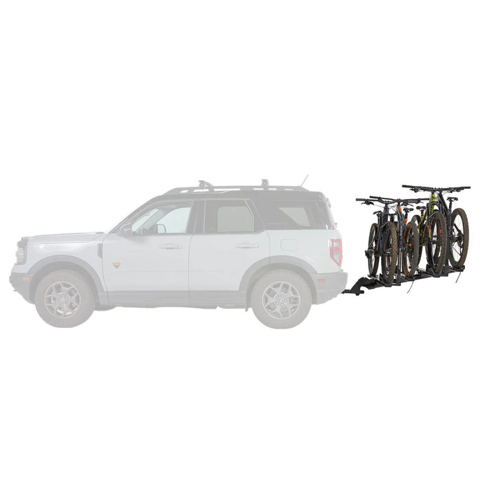 Yakima StageTwo 2" Premium Platform +2 Bike Tray Vehicle Hitch Add On, Slate