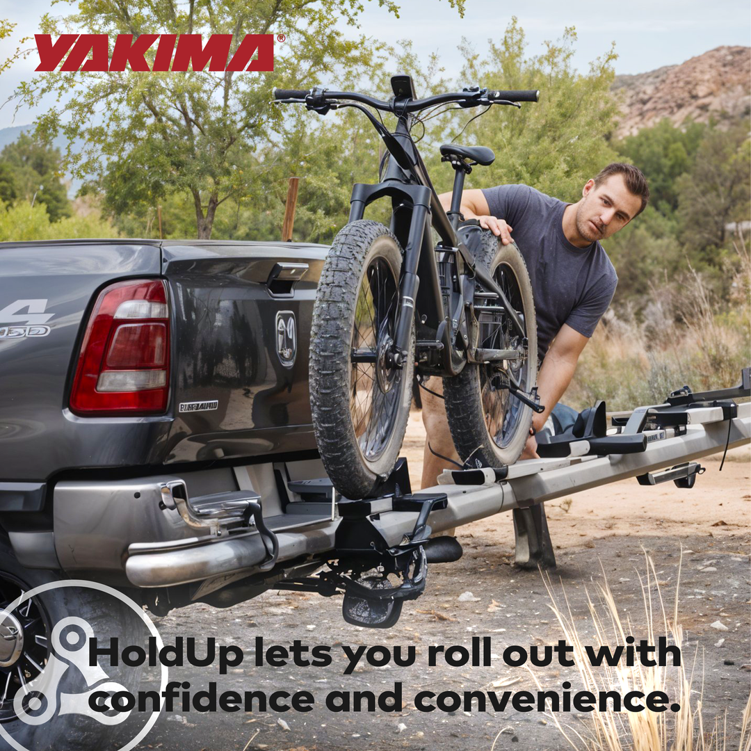 Yakima StageTwo 2" Premium Platform +2 Bike Tray Vehicle Hitch Add On, Slate