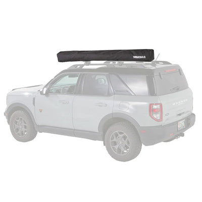 Yakima OverNOut 180 Awning, Opens on Left Side with 94 Sq. Ft. Coverage, Gray - VMInnovations