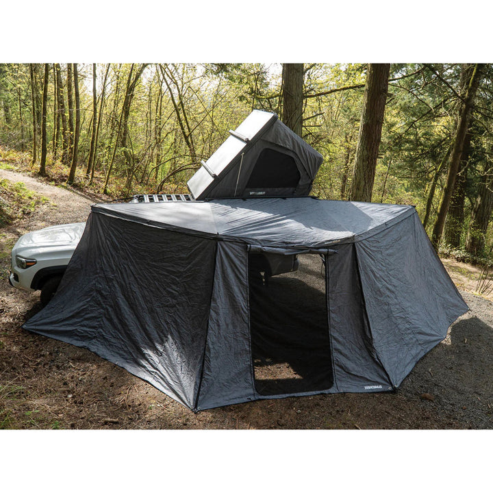 Yakima OverNOut 180 Wall Kit Awning Accessory with Wall and Door Panel, Gray