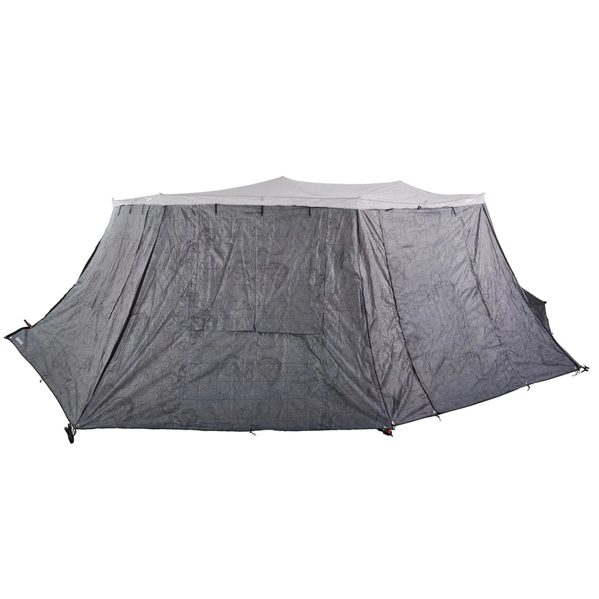 Yakima OverNOut 270 XL LH Full Wall Kit Awning w/Door Panel, Gray (Open Box) - VMInnovations