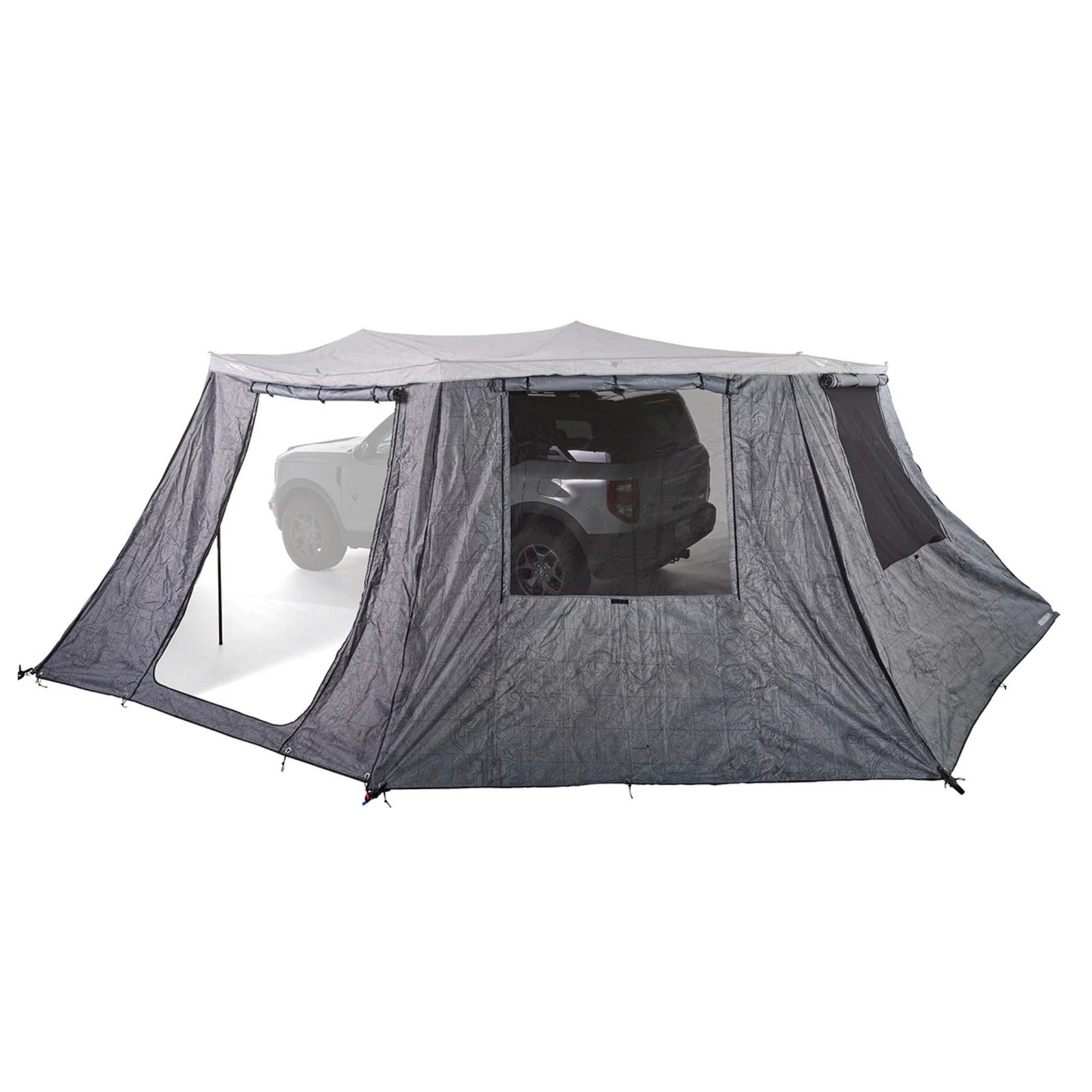 Yakima OverNOut 270 XL RH Full Wall Kit Awning Accessory with Door Panel, Gray - VMInnovations
