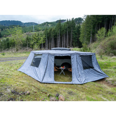 Yakima OverNOut 270 XL RH Full Wall Kit Awning Accessory with Door Panel, Gray - VMInnovations