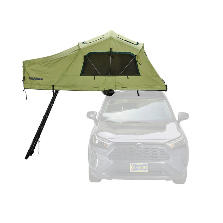Yakima SkyRise HD Heavy Duty 4 Season Rooftop Tent, Mattress for 2 People, Green