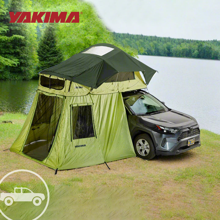 Yakima SkyRise SL Annex Wall Enclosure, SkyRise SL Rooftop Tents Green(Open Box)