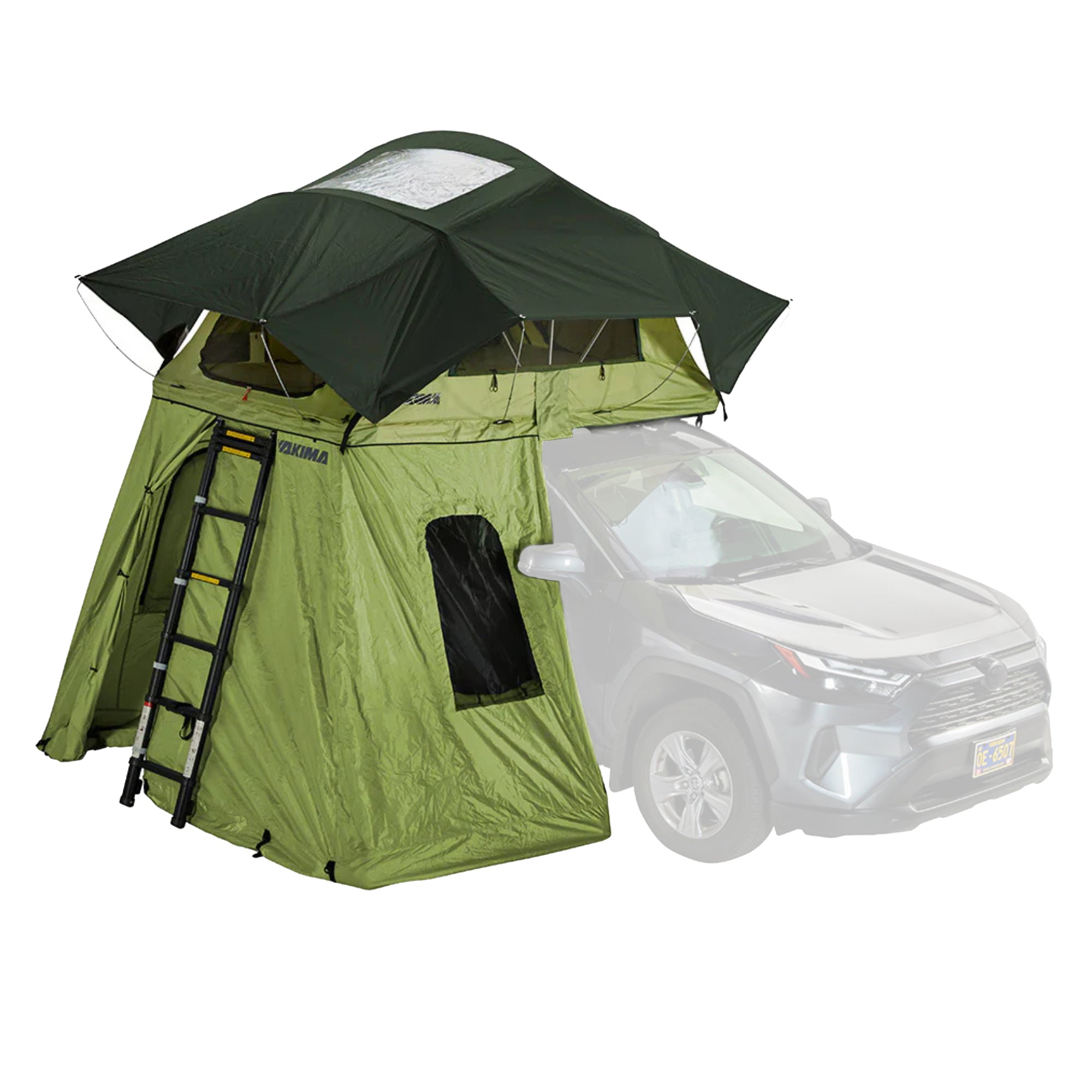 Yakima SkyRise SL Annex Wall Enclosure, SkyRise SL Rooftop Tents Green(Open Box) - VMInnovations