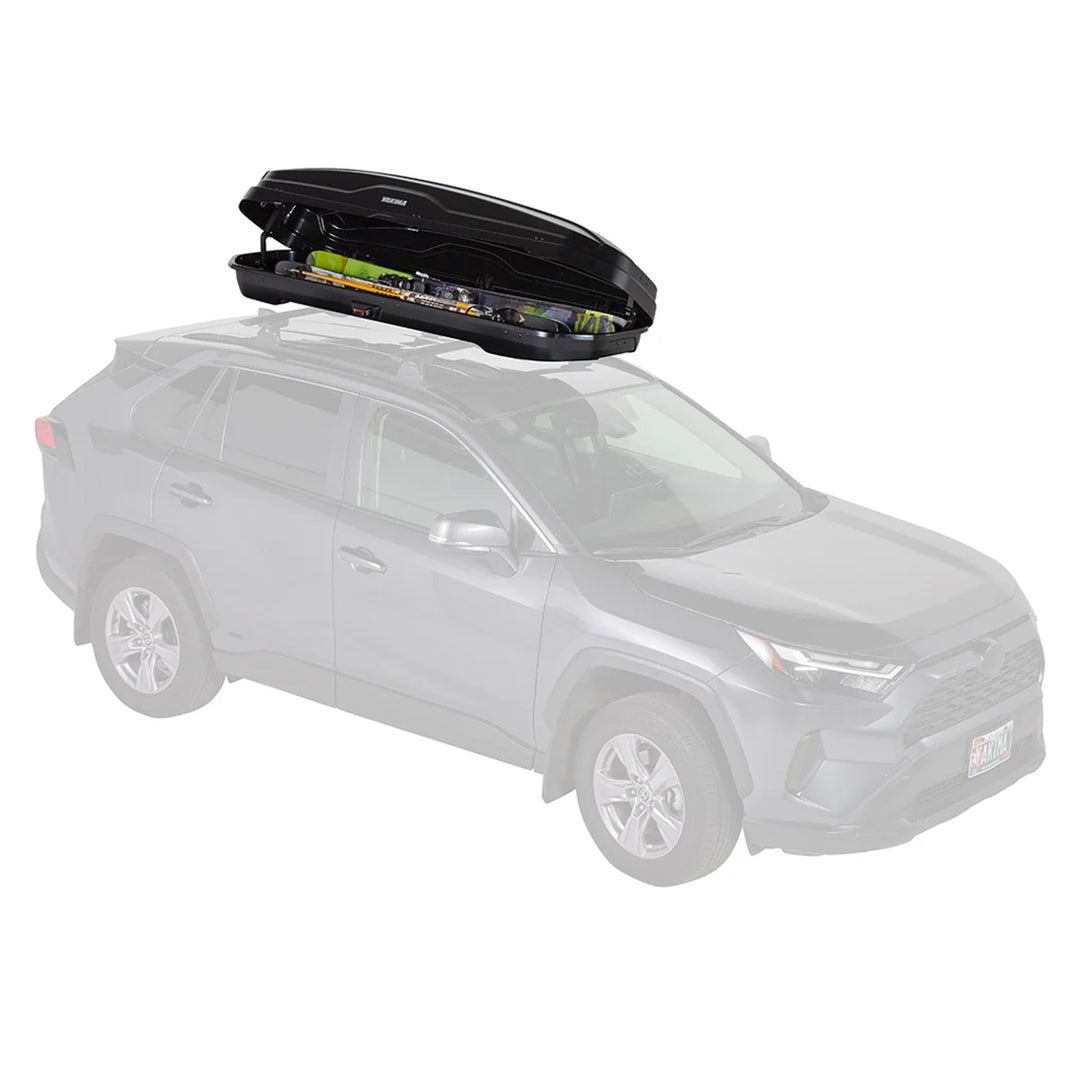 Yakima SkyBox NX Skinny 12 Rooftop Cargo Box, Fits StreamLine Crossbar, Black