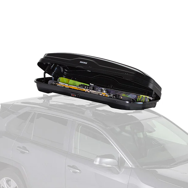 Yakima SkyBox NX Skinny 12 Rooftop Cargo Box, Fits StreamLine Crossbar, Black